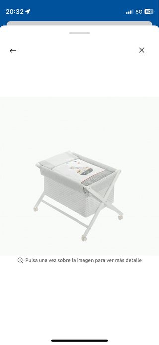 Minicuna plegable bebé