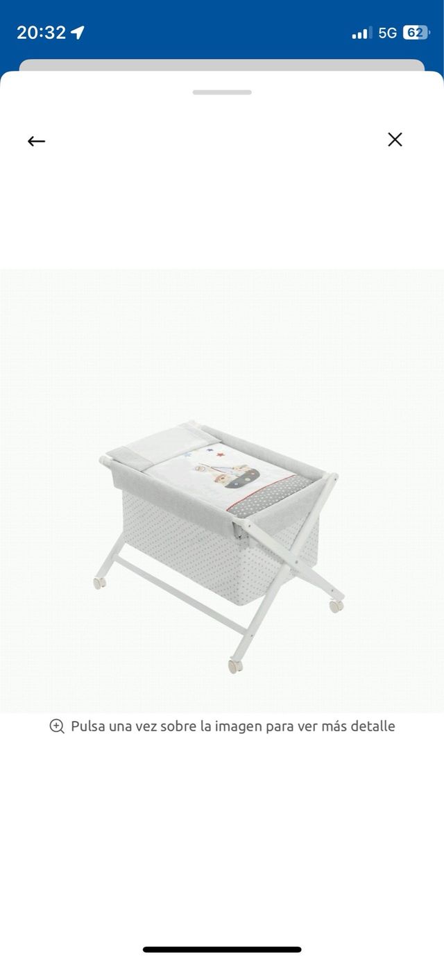 Minicuna plegable bebé