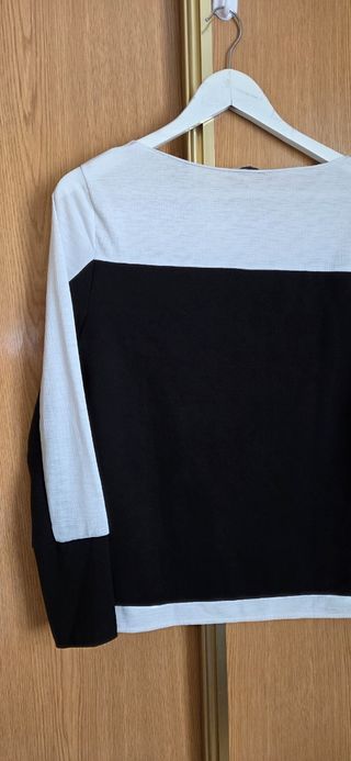 Blusa Zara bicolor M
