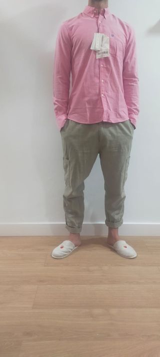 Camisa rosa a estrenar alvaro moreno