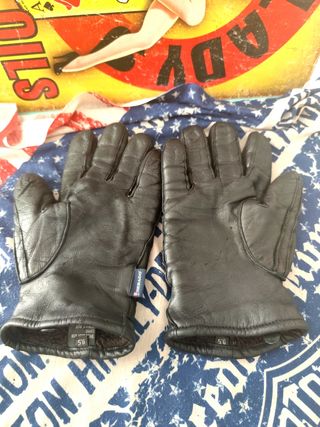 Guantes Sebago piel - Negro - Talla L