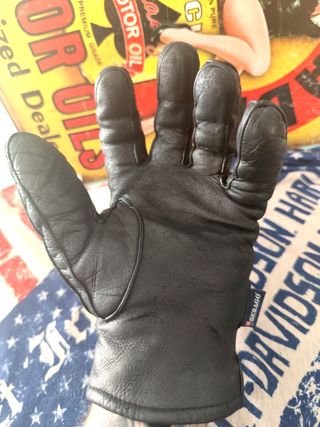 Guantes Sebago piel - Negro - Talla L