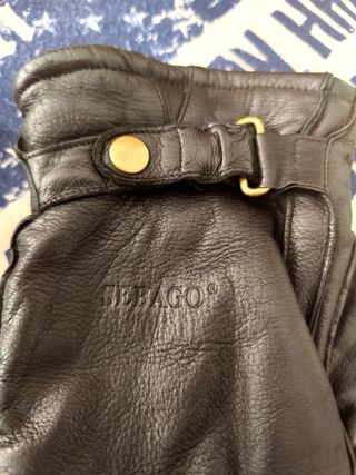 Guantes Sebago piel - Negro - Talla L