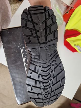 Zapatos seguridad trabajo negros