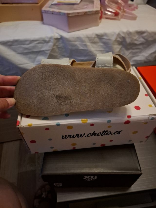 Sandalias Chetto Piel niña nº 31