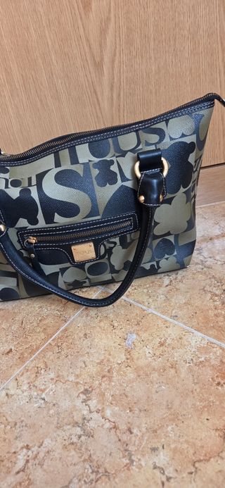 Bolso Tous - Negro y Verde