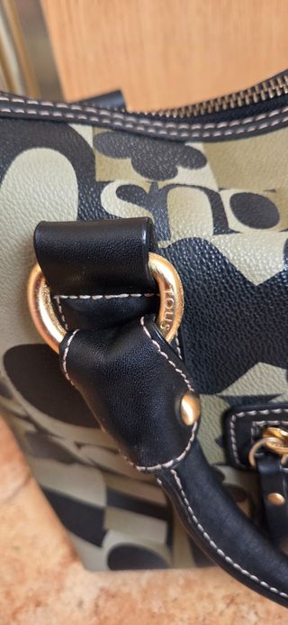 Bolso Tous - Negro y Verde