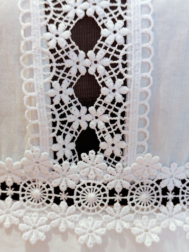 Vestido blanco Charo Ruiz - encaje