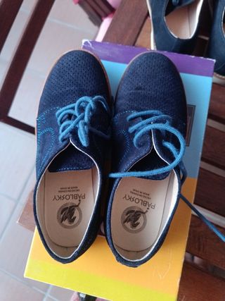 Zapatos Pablosky & Tizzas niño - Azul