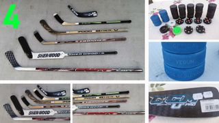 Lote enorme y muy completo de hockey sobre patines