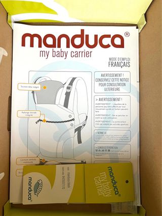 Manduca portabebés ergonómico