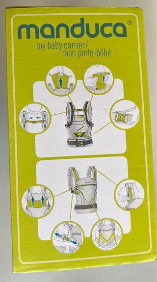 Manduca portabebés ergonómico
