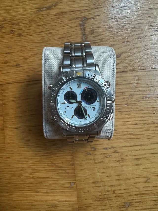 Reloj Lotus Cronógrafo Acero