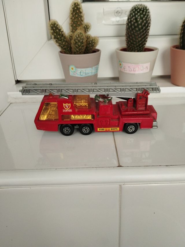 Camión de bomberos Matchbox SuperKings K9 vintage