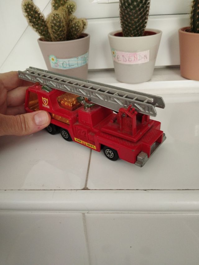 Camión de bomberos Matchbox SuperKings K9 vintage