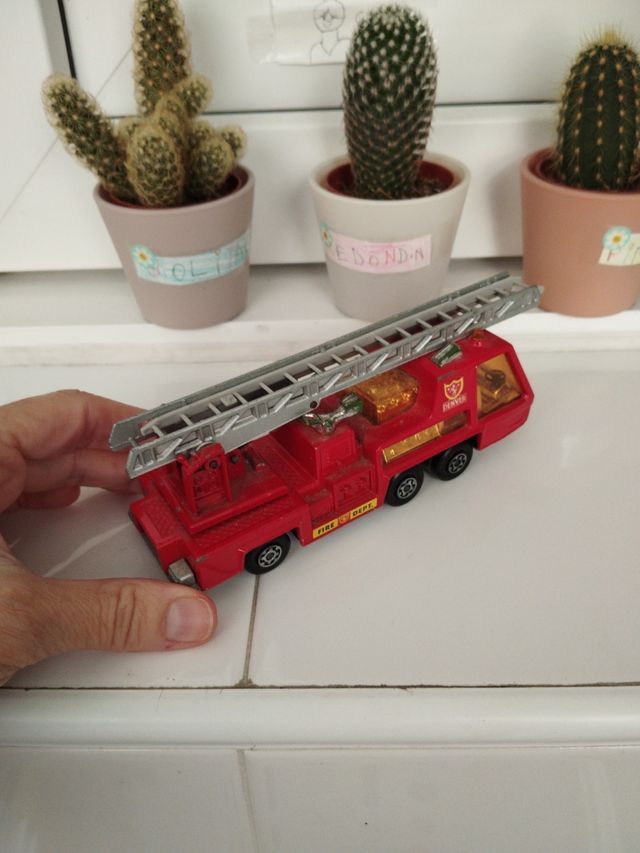 Camión de bomberos Matchbox SuperKings K9 vintage