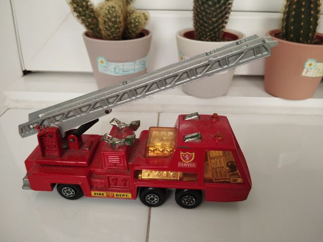 Camión de bomberos Matchbox SuperKings K9 vintage