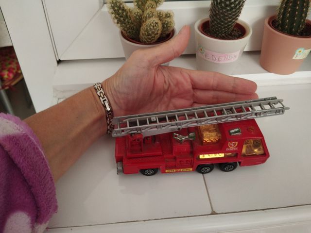 Camión de bomberos Matchbox SuperKings K9 vintage