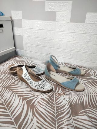 2 Sandalias Alpargatas Mujer 41