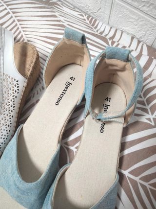 2 Sandalias Alpargatas Mujer 41