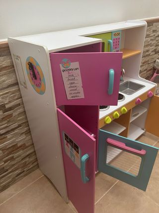 Cocinita juguete madera infantil