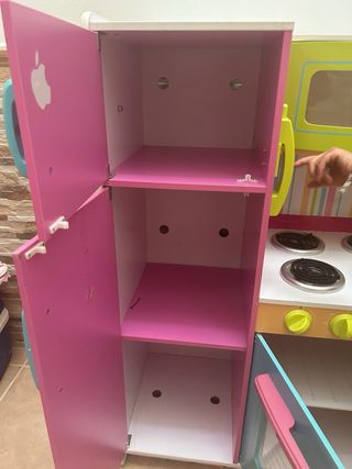 Cocinita juguete madera infantil