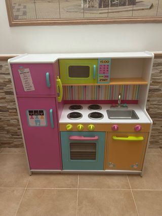 Cocinita juguete madera infantil
