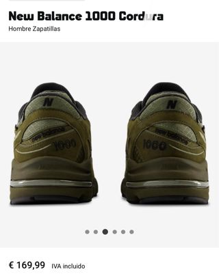 New Balance 1000 Cordura - Verde