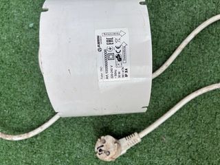 Ventilador blanco de plástico