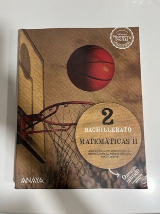 Matemáticas II.