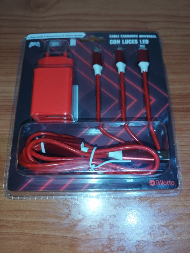 Cargador USB iWotto 3 puertos NUEVO