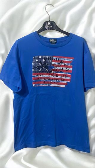 T-Shirt Polo Ralph Lauren blu,Taglia Xl(Calza L)
