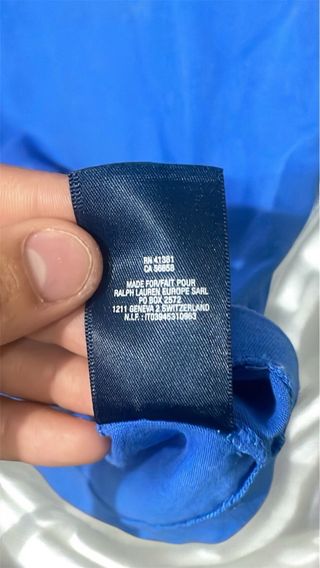 T-Shirt Polo Ralph Lauren blu,Taglia Xl(Calza L)