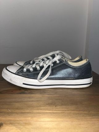 Converse All Star Metálicas Talla 40