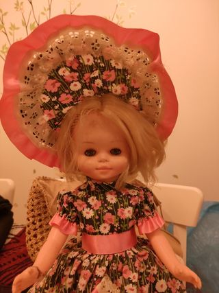 Muñeca vintage, parecida a Nancy 
