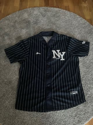 Camiseta béisbol NY rayas