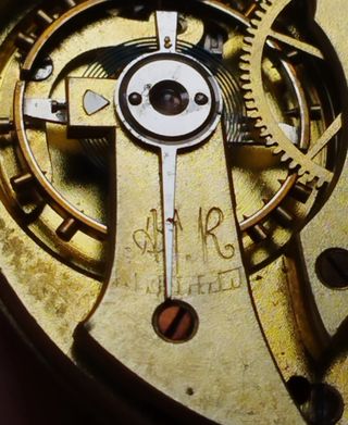 Maquinaria Reloj Art Nouveau Antigua