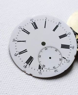 Maquinaria Reloj Art Nouveau Antigua