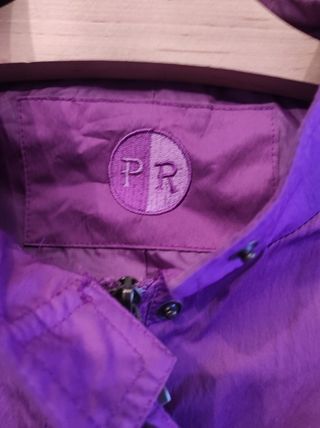 Parka mujer morada 6XL - 52