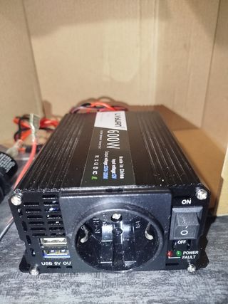 Inversor de corriente 600W
