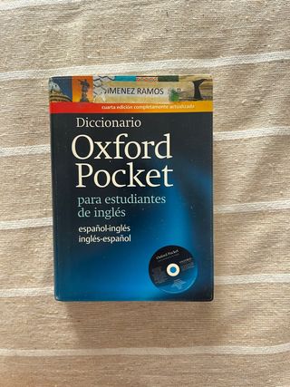 Diccionario Oxford Pocket para estudiantes. 
