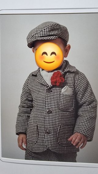 Traje caballero chulapo bebé 1 año