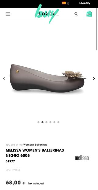 Zapatos Ballerinas Melissa 37 