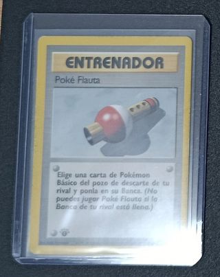Poké Flauta - Carta Pokémon 1ª Edición