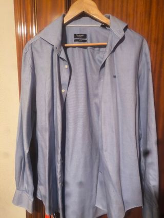Camisa Pedro del Hierro azul