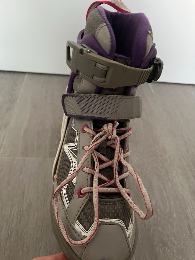 Patines en línea niña totalmente equipados