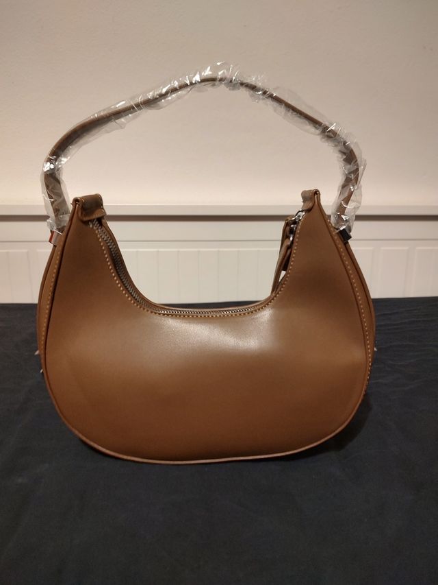Borsa hobo marrone