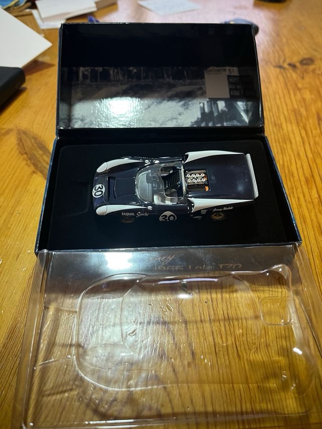 GMP 1:43 Dan Gurney Lola T70 1966 coche a escala