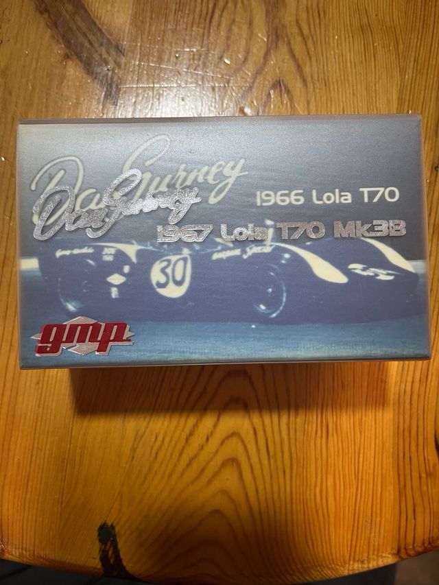 GMP 1:43 Dan Gurney Lola T70 1966 coche a escala