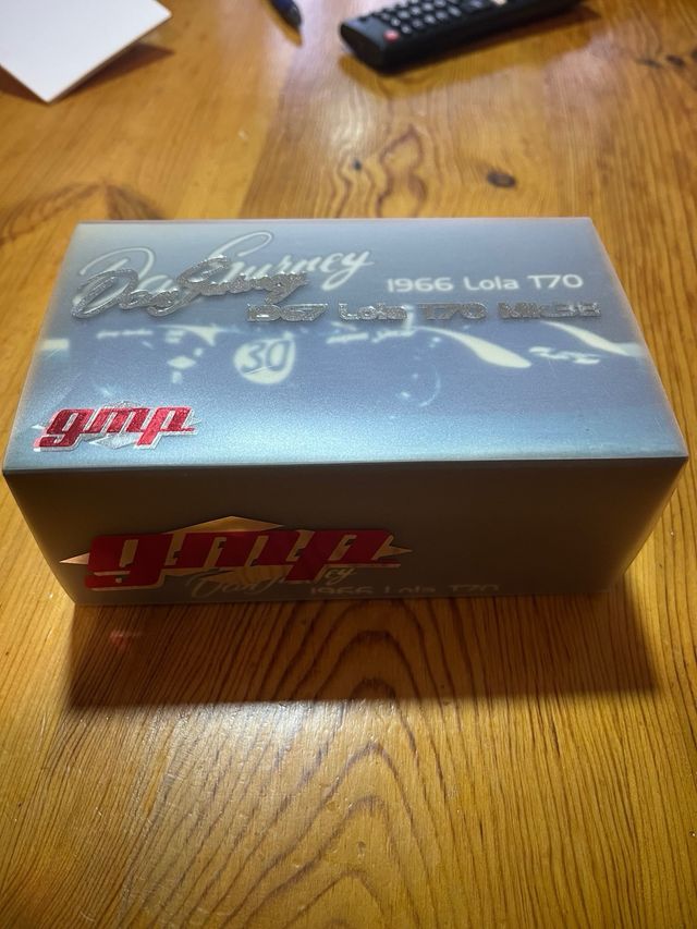 GMP 1:43 Dan Gurney Lola T70 1966 coche a escala